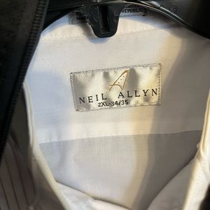 3 piece tuxedo, black